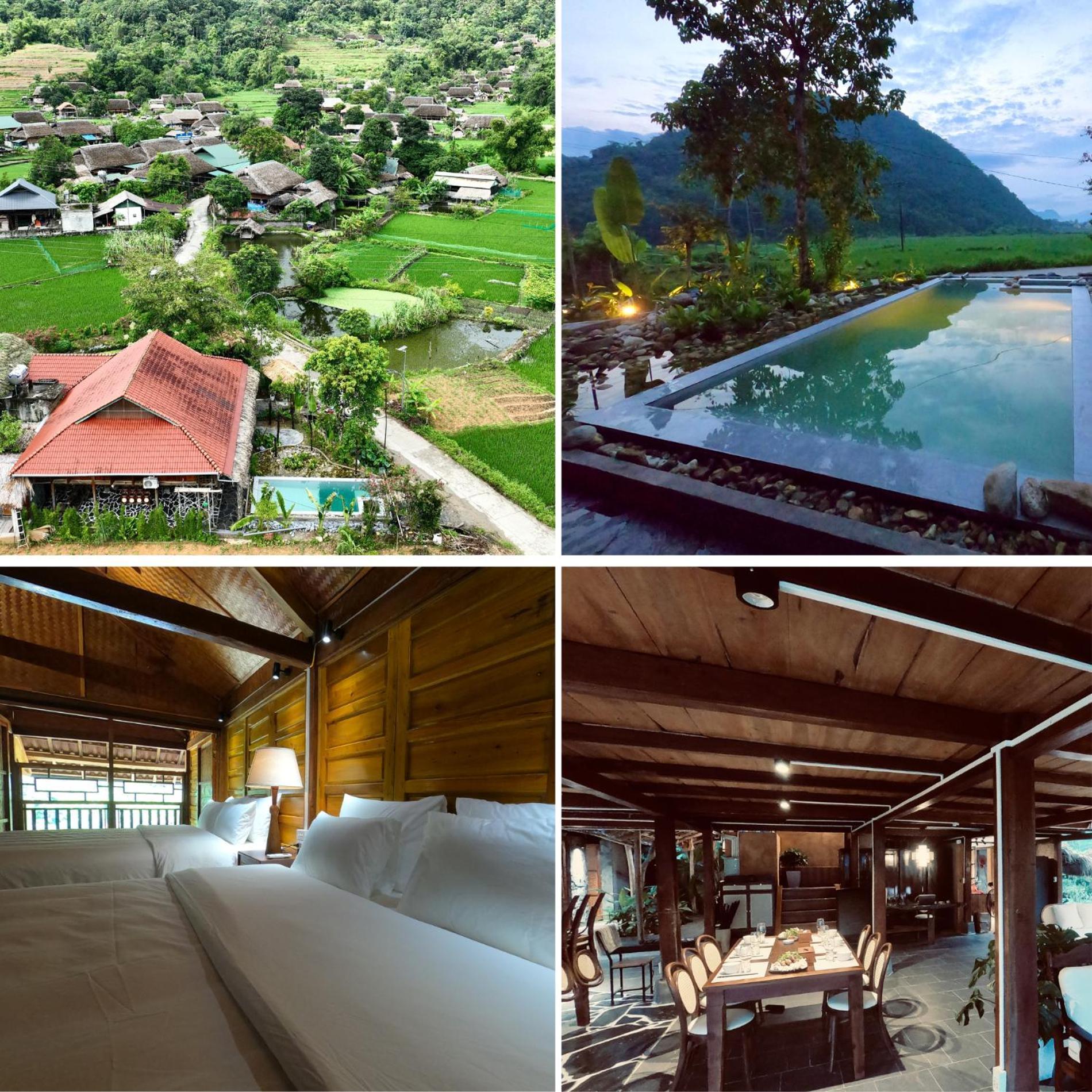 Appartamento Thavill Retreat Hagiang Ha Giang Esterno foto